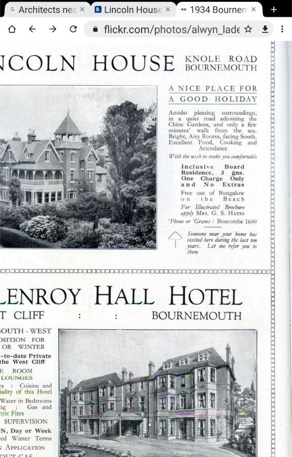 ホテル Lincoln House ボーンマス エクステリア 写真